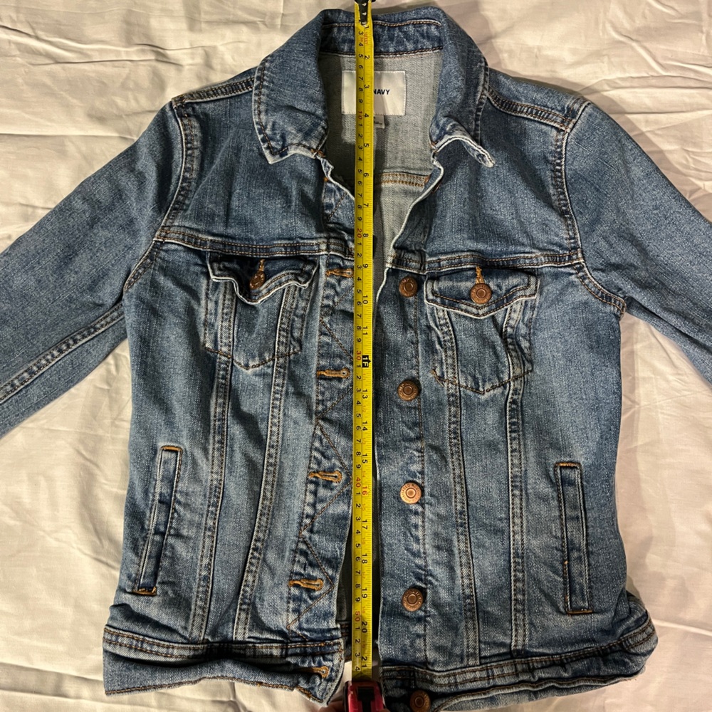 Old Navy Classic Denim Jacket, Size XS - Picture 13 of 16
